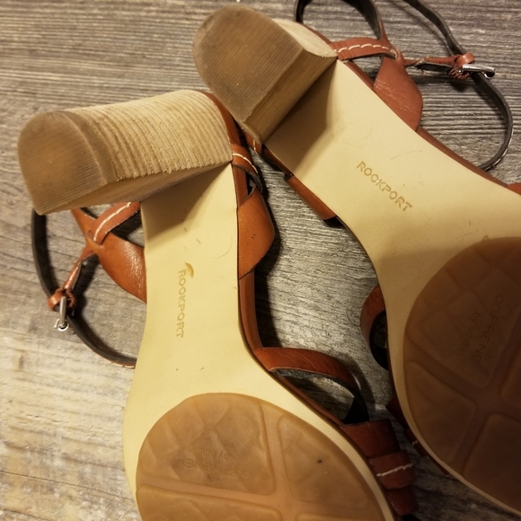 Rockport Adiprene by Adidas Leather Heels sz 8 - Picture 5 of 9